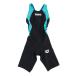  Arena (ARENA)( Kids ) купальный костюм Junior женщина плавание aqua рейсинг леггинсы WA одобрение модель чёрный × синий 130-150 размер AS6SRC50G BKBL рейсинг 