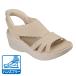  Skechers (SKECHERS)( женский ) ремешок сандалии SLIP-INS parallel свет - summer in резец "теплый" белый 120012-NAT