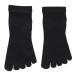 te. есть g(DUARIG)( женский ) носки flat плетеный ANTI SLIP 5 пальцев носки 2 пара комплект чёрный 23-25cm 6S0073-WASK-895GSA BLK сетка дезодорация скольжение прекращение 