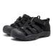  ключ n(KEEN)( Kids ) Junior ремешок сандалии большой Kids новый порт черный H2 1032145