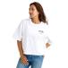  Billabong (BILLABONG)( женский ) квадратное Logo WIDE LOOSE CROPPED короткий рукав футболка 26SP BG013205 BPB