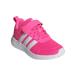  Adidas (adidas)( Kids ) baby спортивные туфли спорт обувь VL Move EL розовый белый OQT09-KH9746 спорт повседневная обувь 