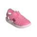  Adidas (adidas)( Kids ) Junior ремешок сандалии вода сандалии 2 сандалии розовый белый OOS78-JP9419 casual спорт обувь 