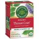  organic throat coat tea 16 tea bag 