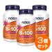 [3 шт. комплект ]NOW(nau) витамин B100 comp Rex ( время Release type )100 шарик | все 11 видов B группа . высота сочетание! время Release . бесполезность нет ..