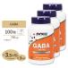 [3 шт. комплект ] GABA (gyaba) 750mg 100 шарик NOW Foods (nauf-z)
