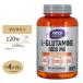 L- glutamine 1000mg 120 bead NOW Foods (nauf-z) supplement abroad glutamine sport popular recommendation amino acid 