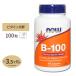  vitamin B-100 Capsule 100 bead NOW Foods (nauf-z)