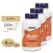 [3 piece set ]nauf-z biotin supplement 5000mcg 120 bead NOW Foods Biotinbeji Capsule vitamin H 120 day minute 
