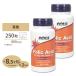 nauf-z фолиевая кислота 800mcg & B12 25mcg 250 шарик 2 шт. комплект NOW Foods