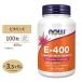 nauf-z витамин E-400 Mix *tokofe roll 400IU (268mg) 100 шарик soft гель NOW Foods Vitamin E-400 With Mixed Tocopherols Softgels