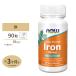 ʥա Ŵ ץ 36mg 90γ NOW Foods Iron ٥ץ 