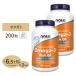 [2 piece set ]nauf-z Omega 3 fish oil 1000mg 200 bead soft gel nauf-zNOW Foods Omega-3 softgels EPA DHA