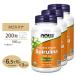[ купон есть ]nauf-z спирулина 500mg 200 шарик 3 шт. комплект NOW Foods
