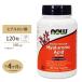 [ купон есть ]NOW Foods гиалуроновая кислота 100mg 120 шарик beji Capsule nauf-zHyaluronic Acid 120vegcapsules