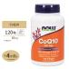 NOW Foods коэнзим Q10 60mg with Omega -3 рыба масло 120 шарик soft гель nauf-zCoQ10 60mg with Omega-3 Fish Oil 120Softgels