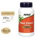 [ купон есть ] красный clover 375mg 100 шарик NOW Foodsnauf-z