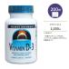  соус натуральный z витамин D-3 1000IU (25mcg) 200 шарик планшет Source Naturals Vi ваш заказ 