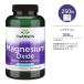 [ купон есть ]s one son кислота . Magne sium200mg 250 шарик Capsule Swanson Magnesium Oxide дополнение ..... поддержка минерал 
