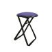  складной стул ширина 32cm голубой × черный сделано в Японии steel труба легкий 1 ножек распродажа living оставаясь дома Work интерьер мебель 