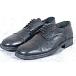  Italy Police leather shoes black dead stock 40( approximately 25cm)