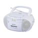  ом электро- машина AudioComm CD радио кассета магнитофон белый RCD-590Z-W 1 шт. 