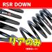 RSR заниженная подвеска только зад FJ Cruiser GSJ15W H22/12~ T560WR