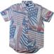 VOLCOM/ Volcom общий рисунок рубашка /(Flag S/S )JAPAN LIMITED стандартный товар 