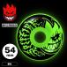 spito fire Wheel 54mm черный / натуральный . свет скейтборд скейтборд популярный бренд SPITFIRE WHEELS | Deathmask II Classic[21110412B54]