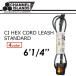 CHANNEL ISLANDS AL MERRICK �A�������b�N ���[�V���R�[�h/CI STANDARD HEX CORD LEASH 6�f 1/4�f�f