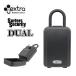 EXTRA SURFER'S SEQULITY extra extra предотвращение преступления система безопасности чехол для ключей бокс для ключа /EXTRA Security Box DUAL двойной 