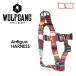  бесплатная доставка WOLFGANG MAN&BEAST Wolf gang собака Harness страна происхождения USA/Antigua HARNESS размер (L)