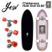 YOW SURFSKATEyau Surf skate скейтборд Complete 2022/Christenson Hole Shot 33.85''kli stain son отверстие Schott 