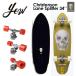 YOW SURFSKATEyau Surf skate скейтборд Complete 2023/Christenson Lane Splitter 34''kli stain son полоса сплиттер 