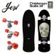 YOW SURFSKATEyau Surf skate скейтборд Complete 2024/Christenson Skalle 34''kli stain son Skull 
