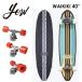 YOW SURFSKATEyau Surf skate скейтборд Complete 2025/WAIKIKI 40'' Вайкики 