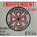 INDEPENDENT/ǥڥǥ RED/WHITE CROSS DECAL 3 STICKER/ƥå  ܡ