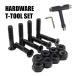SW HARD WARE/ аппаратное обеспечение PHILLIPS плюс 1 дюймовый BLACK/ черный болт / винт / гайка T-tool имеется инструмент имеется [ возвращенный товар, замена не возможна ]