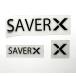 SAVERCROSS WETSUITS Saber Cross разрезные наклейки 3 шт. комплект 