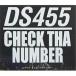 CD/DS455/CHECK THA NUMBER