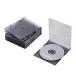 CD/DVD тонкий пластиковый кейс /1 шт. входит /10 упаковка / чистый чёрный / Elecom акционерное общество 