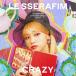 CD/LE SSERAFIM/CRAZY ( первый раз ограничение жесткость Solo жакет запись /KIM CHAEWON)
