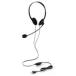  б/у PC твердый Elecom обе уголок маленький размер USB проводной headset ( черный ) [HS-HP01SUBK]