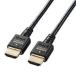  б/у PC твердый Elecom i-sa сеть соответствует Ultra High Speed HDMI кабель тонкий 1.5m [CAC-HD21ES1