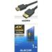  б/у PC твердый Elecom premium высокая скорость HDMI(R) кабель (1.0m)[DH-HD14E10BK3]