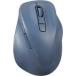  б/у PC твердый Elecom тихий звук Bluetooth5.0 мышь EX-G 5 кнопка M размер ( голубой )[M-XGM30BBSKCBU]