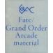  б/у аниме Mucc Fate/Grand Order Arcade material
