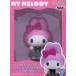  б/у фигурка My Melody [ Sanrio герой z] костюмированная игра фигурка коллекция ~ My Melody * черный mi~