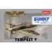  б/у пластиковая модель 1/144 TEMPEST V