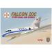  б/у пластиковая модель 1/72daso- Falcon 20C Portugal ВВС [MA2GP073]